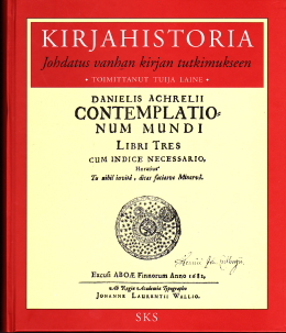 Kirjahistoria: johdatus vanhan kirjan tutkimukseen (Hardcover)