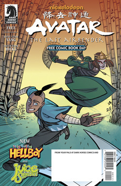 Avatar: The Last Airbender, Itty Bitty Hellboy, Juice Squeezers (Free Comic Book Day)