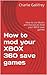 How to mod  your XBOX 360 save games