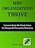 Why Organizations Thrive: Lessons from the Front Lines for Nonprofit Executive Directors