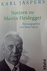 Notizen zu Martin Heidegger
