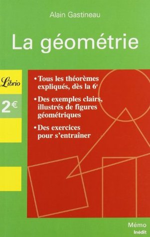 La géométrie (Pocket Book)