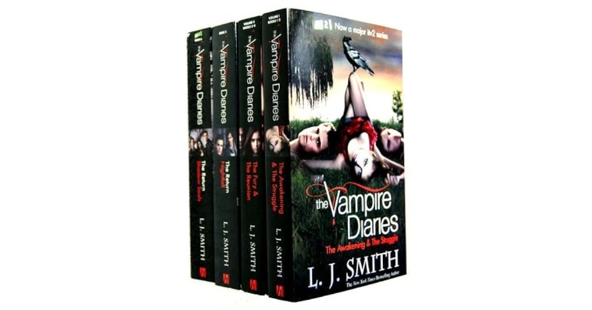Vampire Diaries Books 1 to 6 (4 Books) Collection Set Pack TV Tie