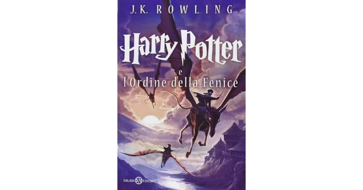 Harry Potter L Ordine Della Fenice Libro