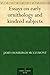 Essays on early ornithology and kindred subjects