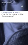 Qué fue de Sophie...