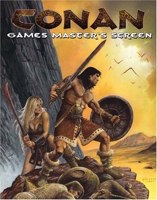 Conan Games Master's Screen (Paperback)