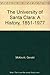 The University of Santa Clara: A History, 1851-1977