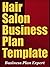 Hair Salon Business Plan Template