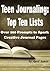 Teen Journaling: Top Ten: Over 100 Prompts to Spark Creative Journal Pages (Journaling Prompts Book 1)