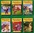 Curious George Pinata Party / Plants a Seed / The Dog Show / Takes a Trip / The Boat Show / Roller Coaster - 6 Book Set (Green Light Readers, Level 1)