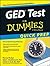 GED Test For Dummies, Quick...