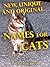 New, Unique and Original Names for Cats: Let Your Cat Stand Out Among the Cat Multitude
