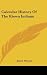 Calendar History Of The Kiowa Indians