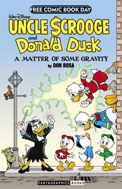 Uncle Scrooge and Donald Duck: A Matter of Some Gravity (Paperback)