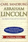Abraham Lincoln by Carl Sandburg