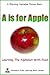 Alphabet Book: A is for Apple (Professor Potts Learning Book Series 1)