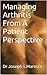 Managing Arthritis From A Patient Perspective