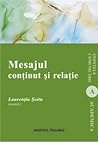 Mesajul. Conţinut şi relaţie