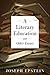 Literary Education and Other Essays by Joseph Epstein