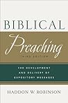 Book cover for Biblical Preaching: The Development and Delivery of Expository Messages