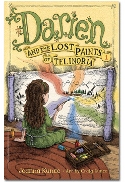 Darien and the Lost Paints of Telinoria (Darien, #1)