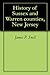 History of Sussex and Warren counties, New Jersey