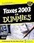 Taxes 2003 For Dummies