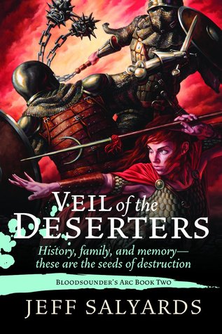 Portada de Veil of the Deserters, de Jeff Salyards