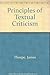 Principles of Textual Criticism