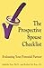 The Prospective Spouse Checklist: Evaluating Your Potential Partner