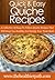Quiche Recipes by Mary-Ann Miller