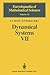 Dynamical Systems VII: Integrable Systems Nonholonomic Dynamical Systems (Encyclopaedia of Mathematical Sciences)