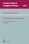 Fast Software Encryption: 5th International Workshop, FSE ’98, Paris, France, March 23–25, 1998, Proceedings (Lecture Notes in Computer Science, 1372)