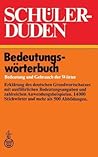 Schülerduden Bedeutungswörterbuch: Bedeutung Und Gebrauch Der Wörter