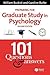 Preparing for Graduate Study in Psychology by William Buskist