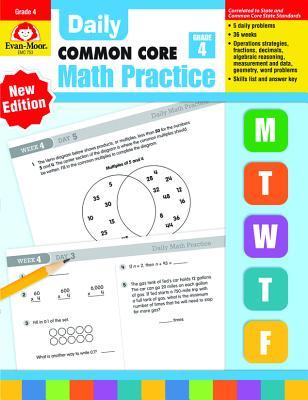 Daily Math Practice Grade 4 (Paperback)