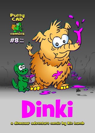 Dinki #8: a dinosaur adventure comic by Ric Lumb (Dinki Comic)