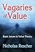 Vagaries of Value: Basic Issues in Value Theory