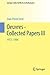 Oeuvres - Collected Papers ...