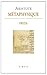 Aristote, Métaphysique Delta (Bibliotheque Des Textes Philosophiques) (French Edition)