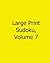 Large Print Sudoku, Volume ...
