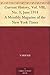 Current History, Vol. VIII, No. 3, June 1918 A Monthly Magazine of the New York Times