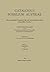 Graptolithina (Catalogus Fossilium Austriae, 5 / d) (German Edition)