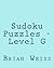 Sudoku Puzzles - Level G: 80 Easy to Read, Large Print Sudoku Puzzles