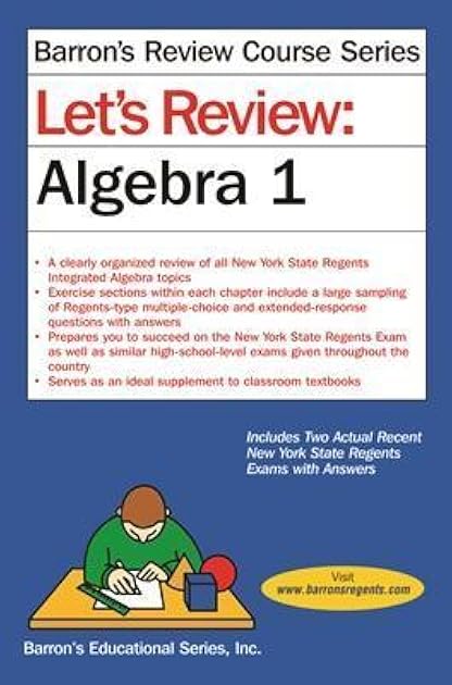 Let's Review Algebra I (Barron's Regents NY)
