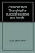 Prayer in faith: Thoughts f...