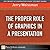 The Proper Role of Graphics in a Presentation