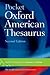 Pocket Oxford American Thesaurus