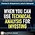 When You Can Use Technical Analysis for Investing